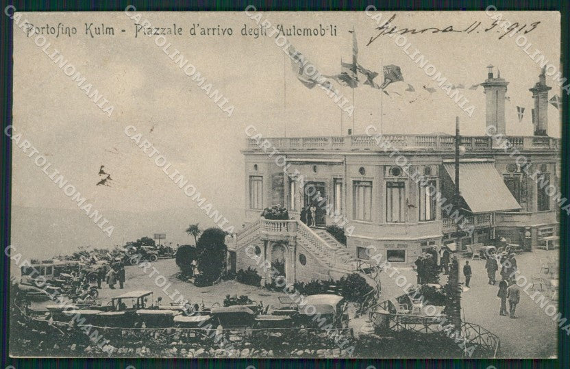 Genova Portofino Kulm cartolina XB3805 – fronte