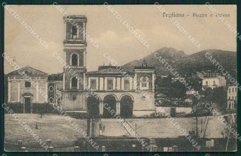 Napoli Ercolano Pugliano Tram PIEGA cartolina XB3812 – fronte