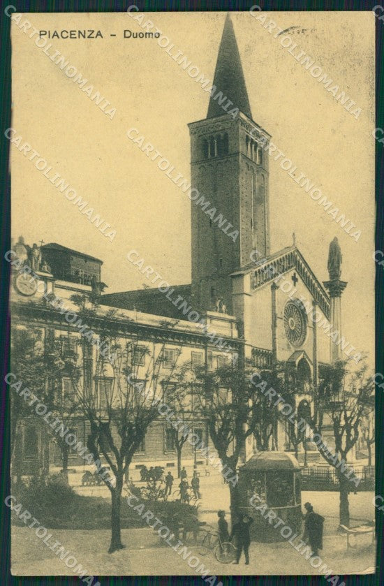 Piacenza città PIEGHINE cartolina XB3814 – fronte