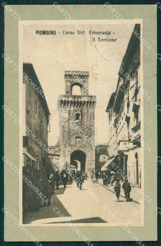 Livorno Piombino cartolina XB3817 – fronte