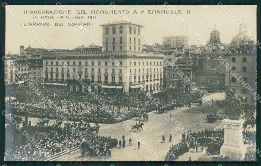 Roma città Vittoriano Savoia Alterocca foto cartolina XB3839 – fronte