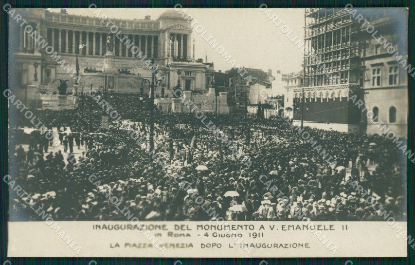 Roma città Vittoriano PIEGATA Alterocca foto cartolina XB3841 – fronte