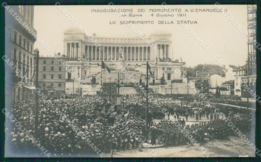 Roma città Vittoriano Alterocca foto cartolina XB3844 – fronte