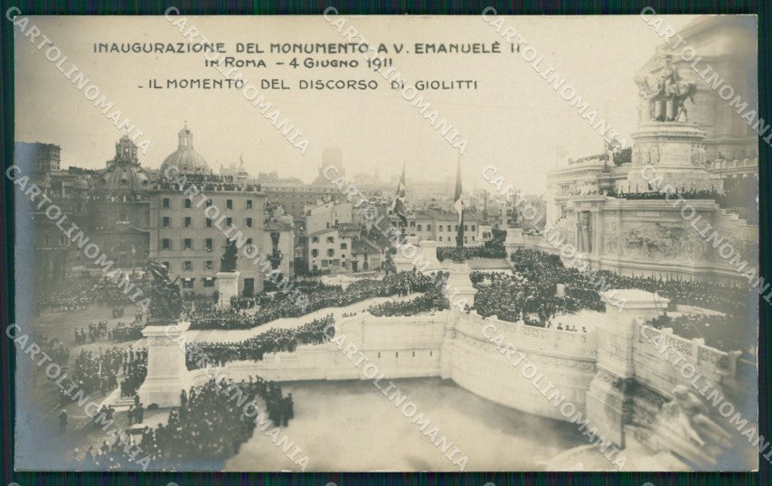 Roma città Vittoriano Alterocca foto cartolina XB3845 – fronte