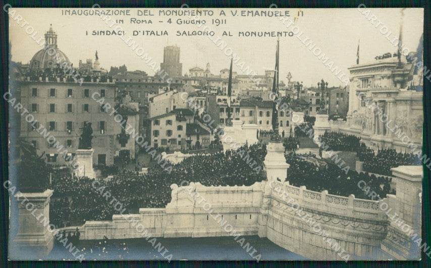 Roma città Vittoriano Alterocca foto cartolina XB3846 – fronte