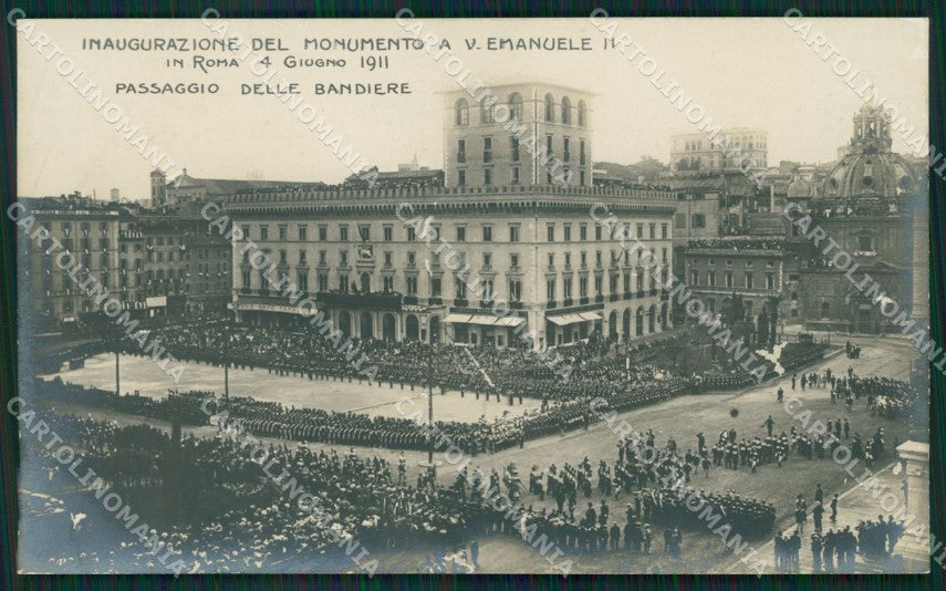 Roma città Vittoriano Alterocca foto cartolina XB3847 – fronte