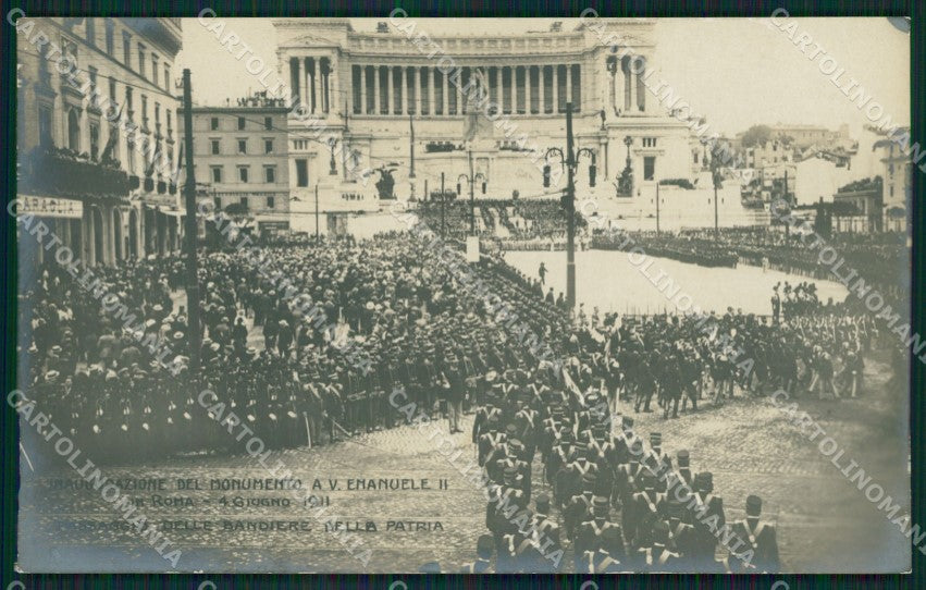 Roma città Vittoriano Alterocca foto cartolina XB3848 – fronte