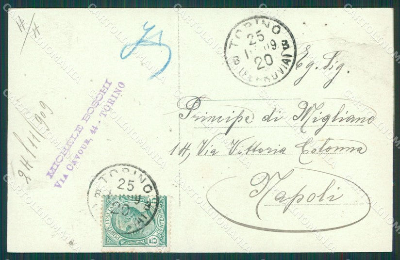 Cuneo Racconigi Russia Czar foto cartolina XB3850 – retro