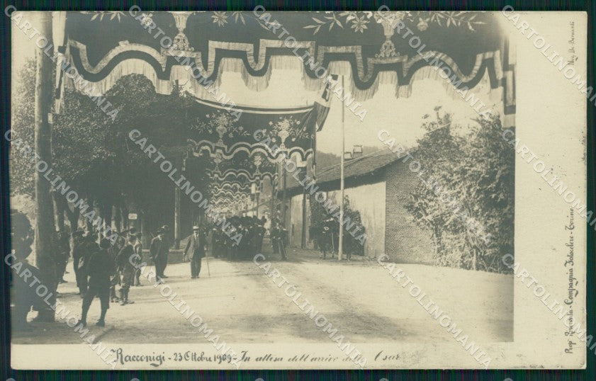 Cuneo Racconigi Russia Czar PIEGA foto cartolina XB3851 – fronte
