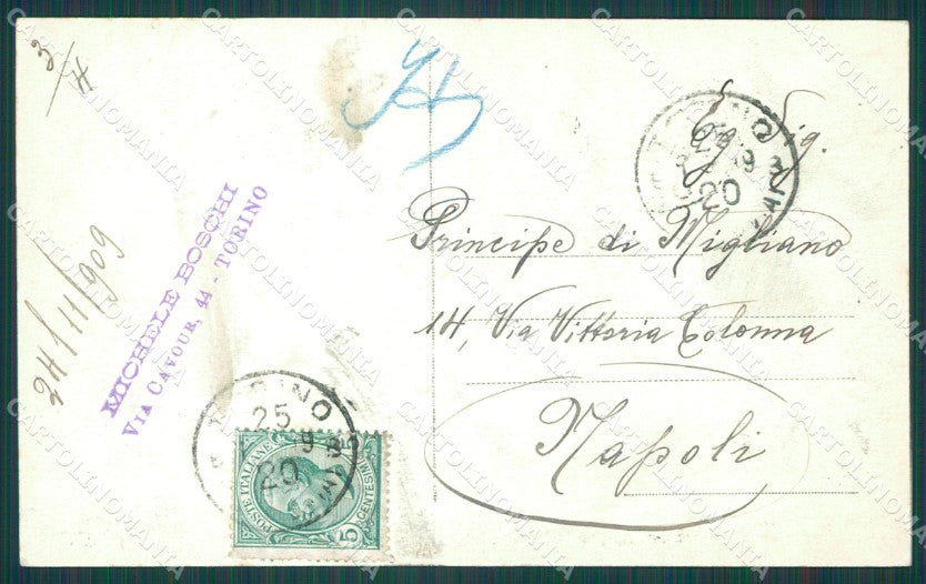 Cuneo Racconigi Russia Czar foto cartolina XB3853 – retro