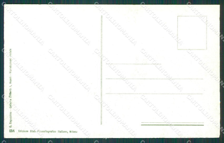 Reggio Calabria città Terremo GdF Maddaloni cartolina XB3861 – retro