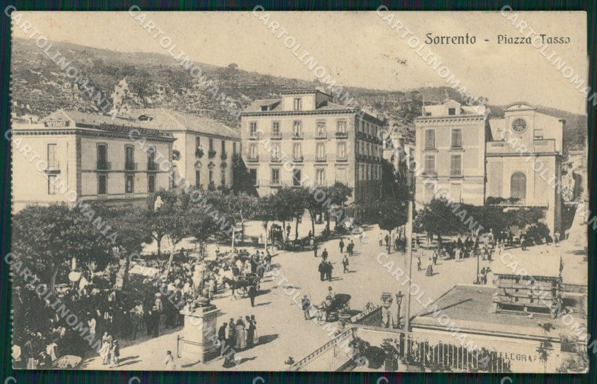 Napoli Sorrento cartolina XB3915 – fronte