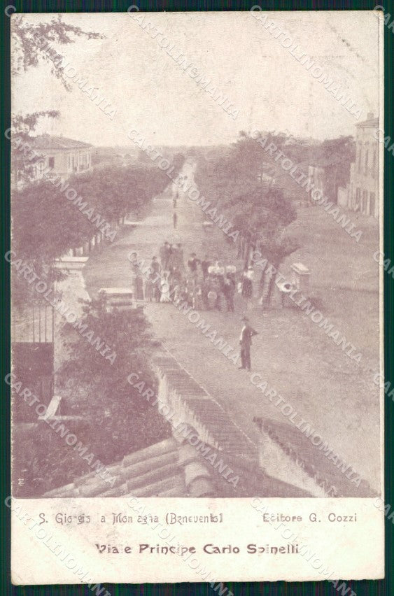 Benevento San Giorgio del Sannio la Montagna cartolina XB3927 – fronte