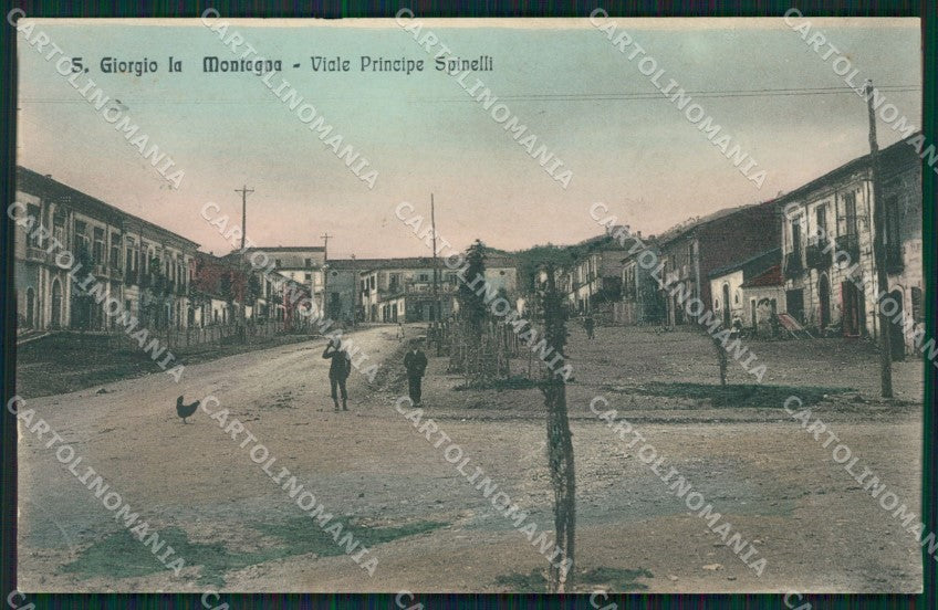 Benevento San Giorgio del Sannio la Montagna cartolina XB3928 – fronte