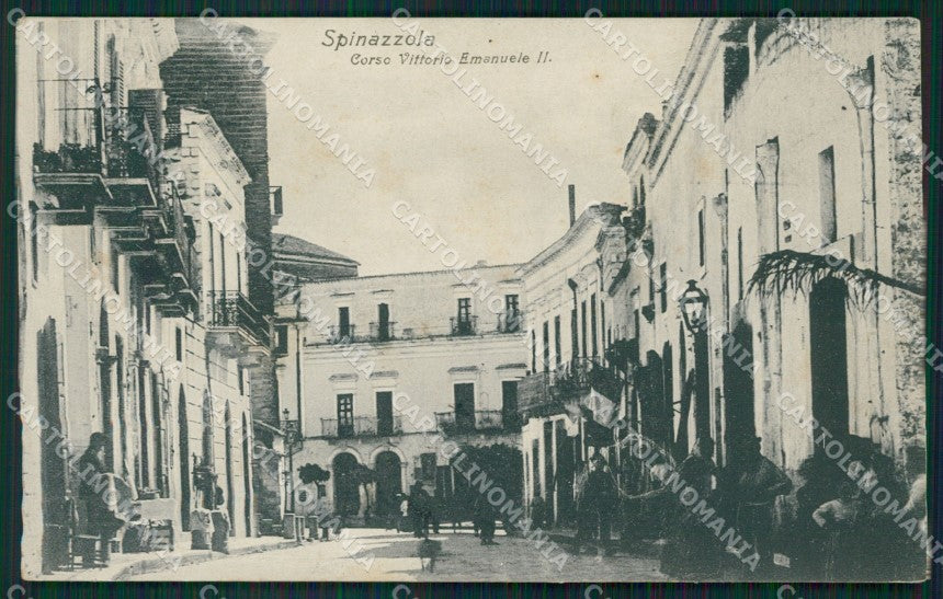 Bari Spinazzola cartolina XB3929 – fronte