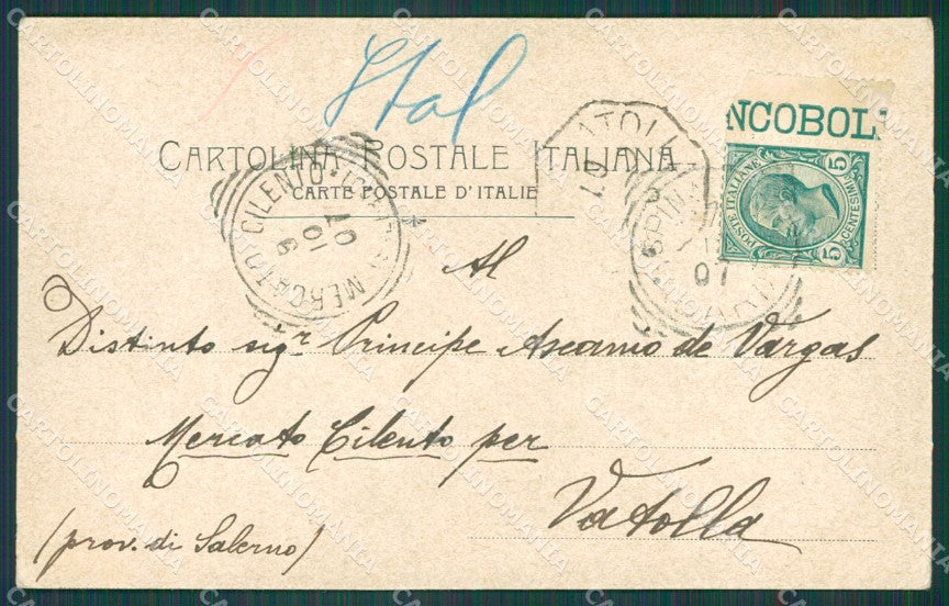 Bari Spinazzola Stazione cartolina XB3931 – retro