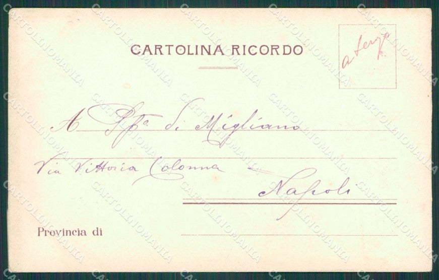 Siena Buoi Costumi cartolina XB3933 – retro