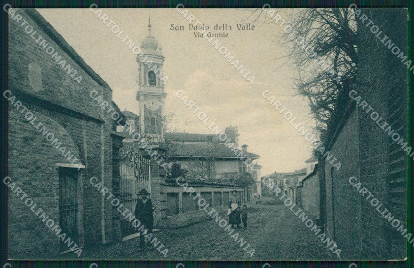 Asti San Paolo Solbrito San Paolo della Valle cartolina XB3964 – fronte
