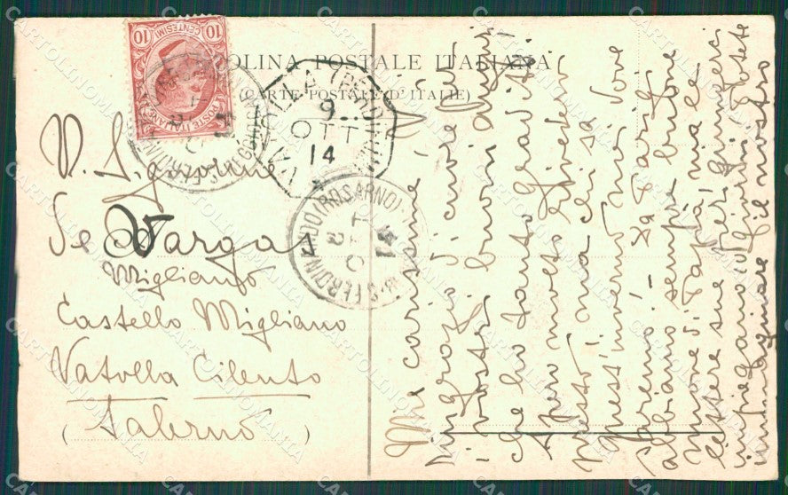 Reggio Calabria San Ferdinando cartolina XB3965 – retro