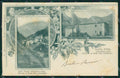 Aosta Saint Remy Gran San Bernardo Genta cartolina XB3968 – fronte