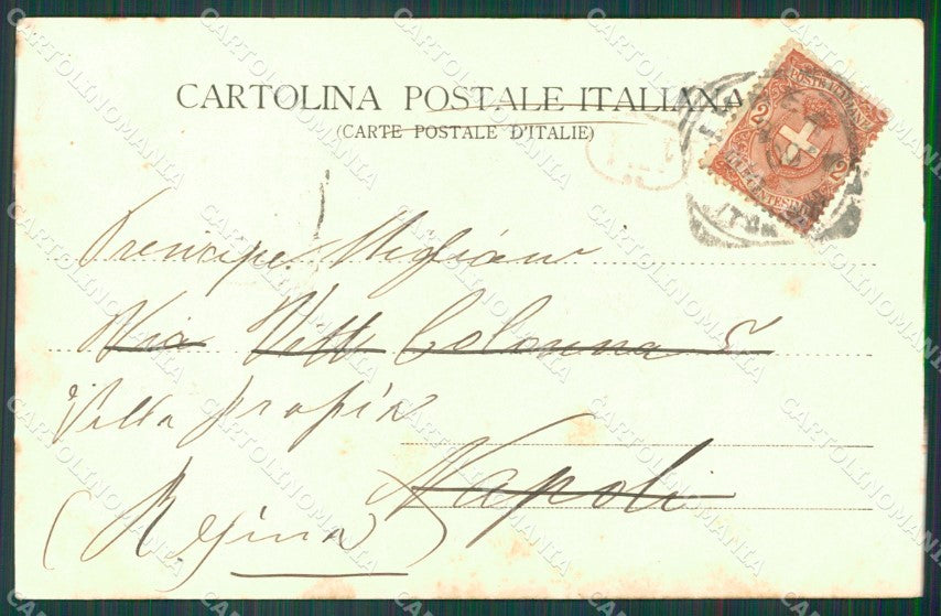 Aosta Saint Remy Gran San Bernardo Genta cartolina XB3968 – retro