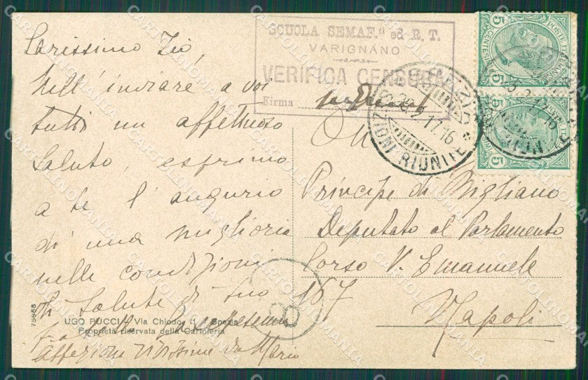 La Spezia città cartolina XB3969 – retro