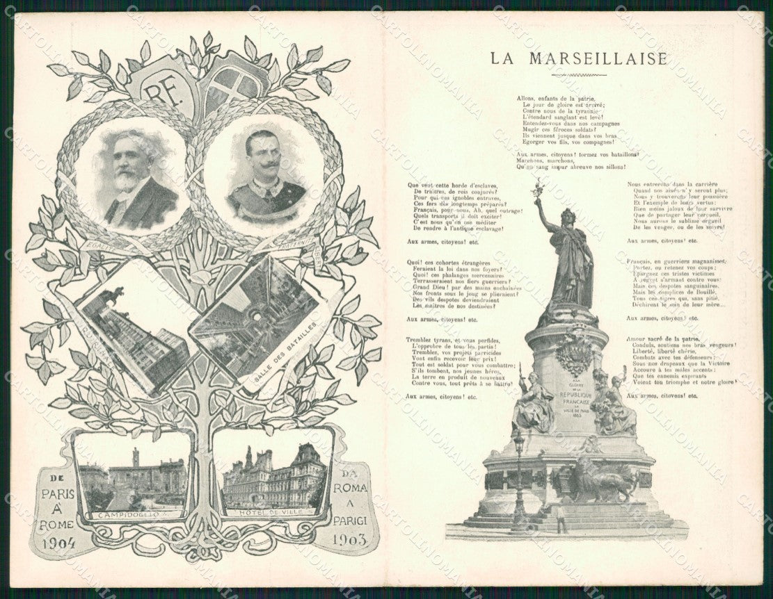 Mantova Solferino Battaglia di Commemorativa doppia cartolina XB3976 – fronte
