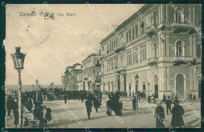 Taranto città cartolina XB3989 – fronte