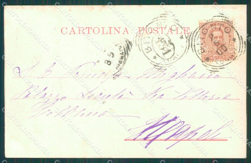 Taranto città Lopez cartolina XB3992 – retro