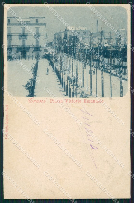 Bari Trani Lopez cartolina XB3998 – fronte