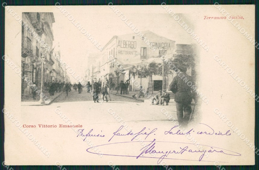 Caltanissetta Gela Terranova Sicilia cartolina XB4028 – fronte