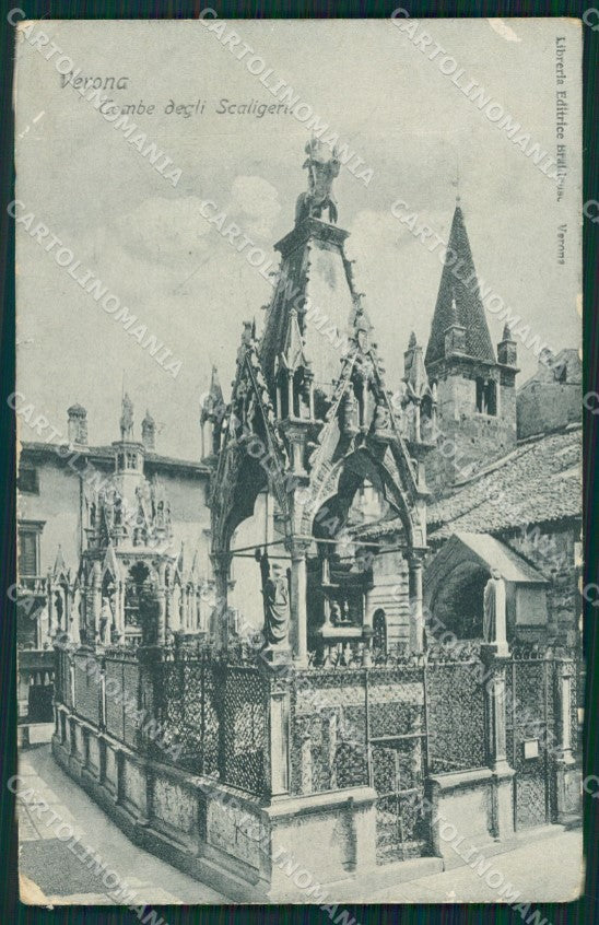 Verona Città ABRASA cartolina XB4127 – fronte