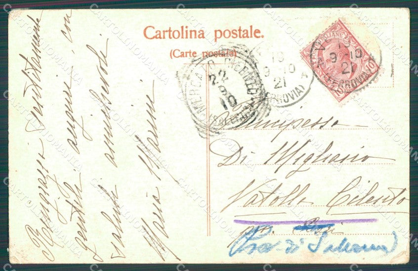 Verona Città ABRASA cartolina XB4127 – retro