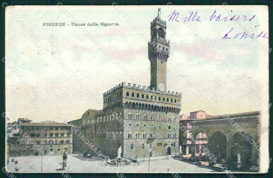 Firenze Città cartolina XB4133 – fronte
