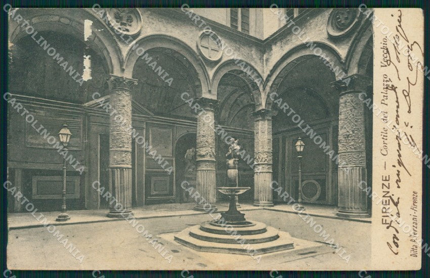 Firenze Città ABRASA cartolina XB4135 – fronte