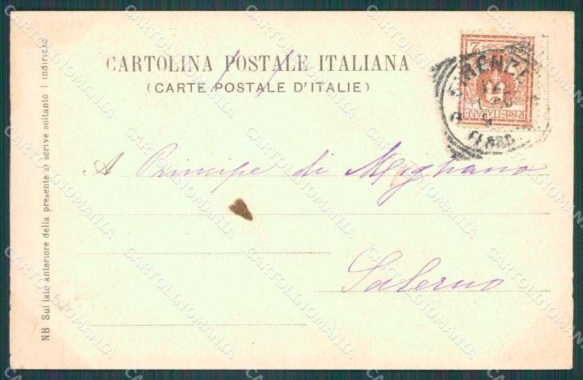 Firenze Certosa cartolina XB4136 – retro