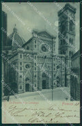 Firenze Città Chiaro di Luna cartolina XB4142 – fronte