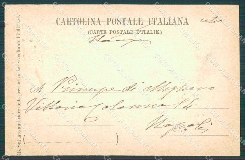 Roma Città Cesare Fracassini cartolina XB4170 – retro