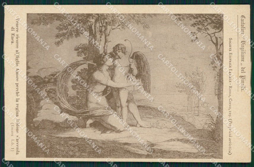 Roma Città Pinelli Virgiliane Venere cartolina XB4221 – fronte