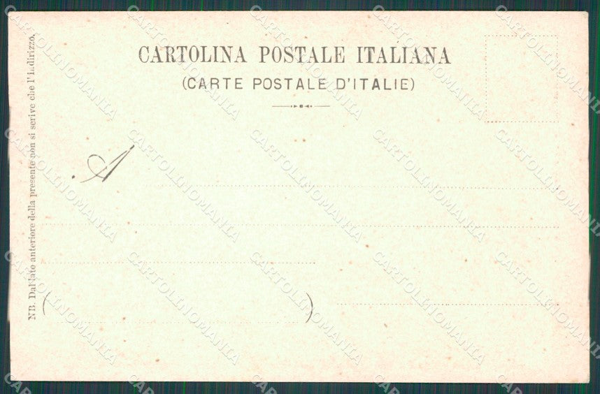 Roma Città Pinelli Virgiliane Enea cartolina XB4235 – retro