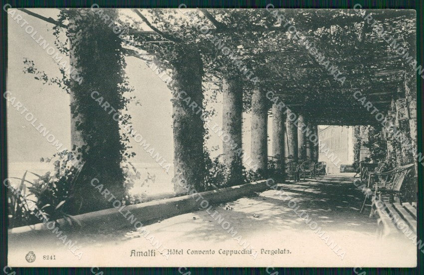 Salerno Amalfi Convento Cappuccini cartolina XB4267 – fronte