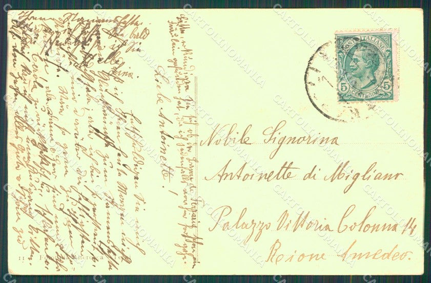 Roma Città Castel Sant'Angelo cartolina XB4274 – retro