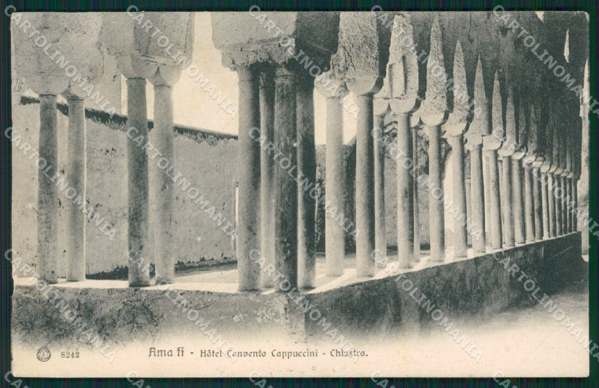 Salerno Amalfi Convento Cappuccini cartolina XB4282 – fronte