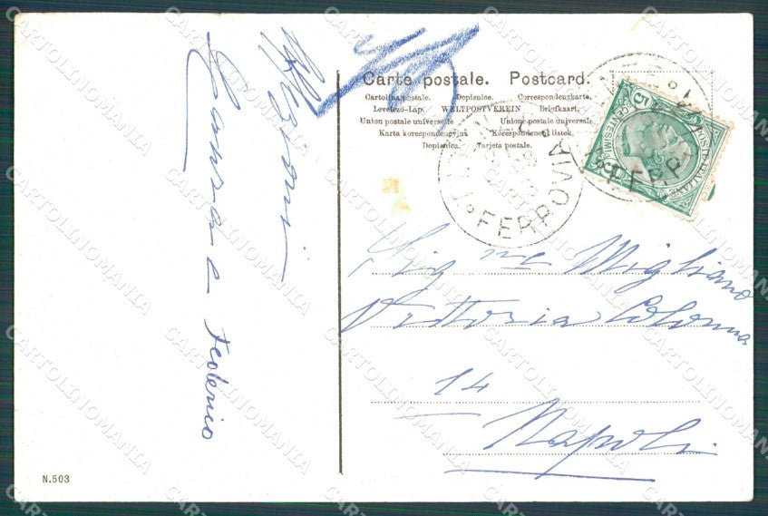 Firenze Città PIEGHINA cartolina XB4305 – retro