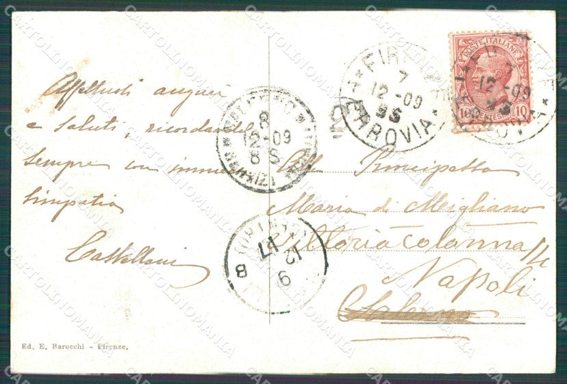 Firenze Città cartolina XB4312 – retro