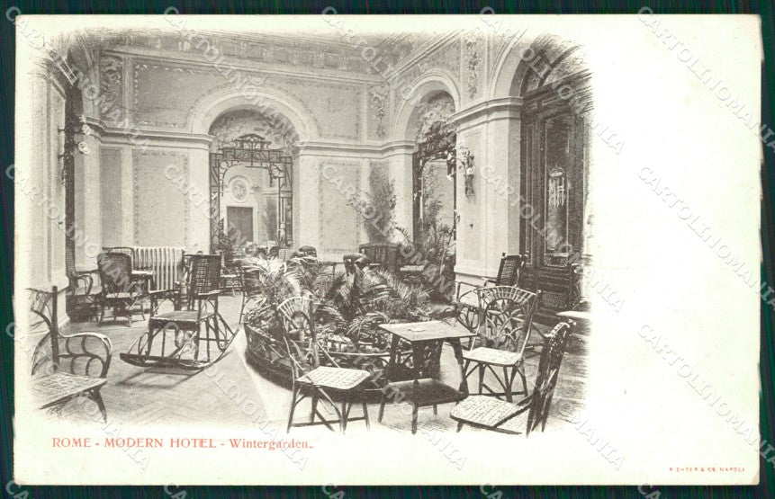 Roma Città Modern Hotel STRAPPINO cartolina XB4316 – fronte