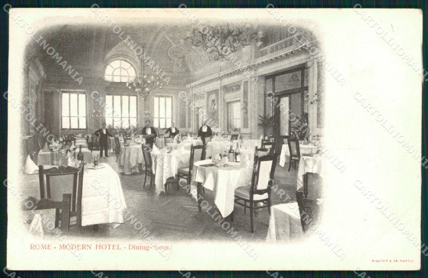 Roma Città Modern Hotel cartolina XB4317 – fronte