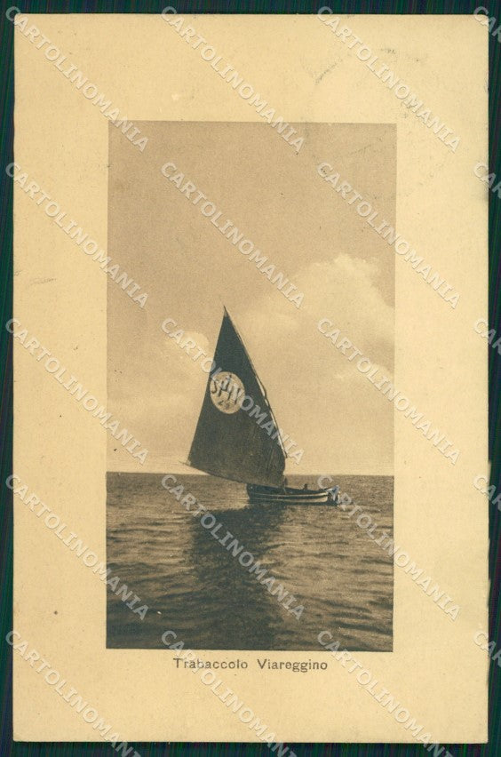 Lucca Viareggio Trabaccolo Viareggino cartolina XB4374 – fronte