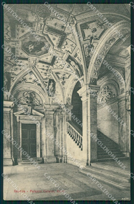 Genova Città Palazzo Cataldi cartolina XB4377 – fronte