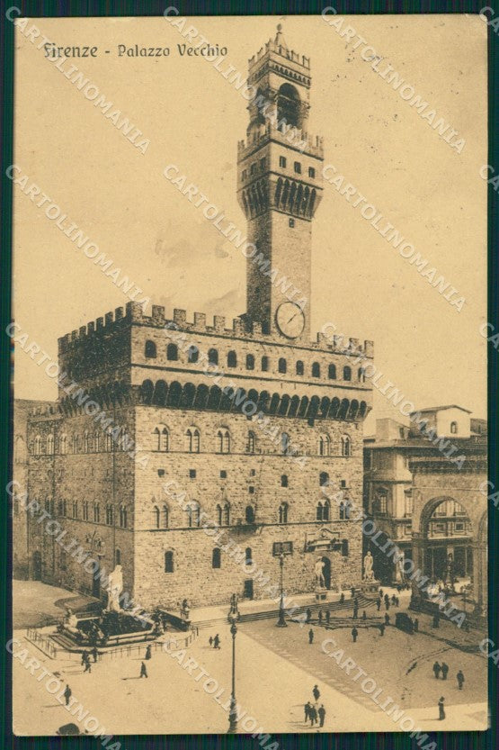 Firenze Città Palazzo Vecchio cartolina XB4378 – fronte